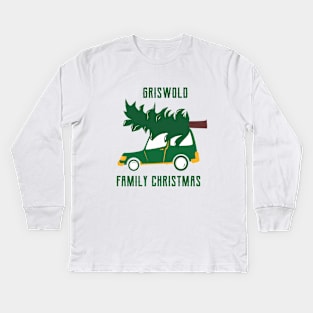 FAMILY CHRISTMAS, GRISWOLD Kids Long Sleeve T-Shirt